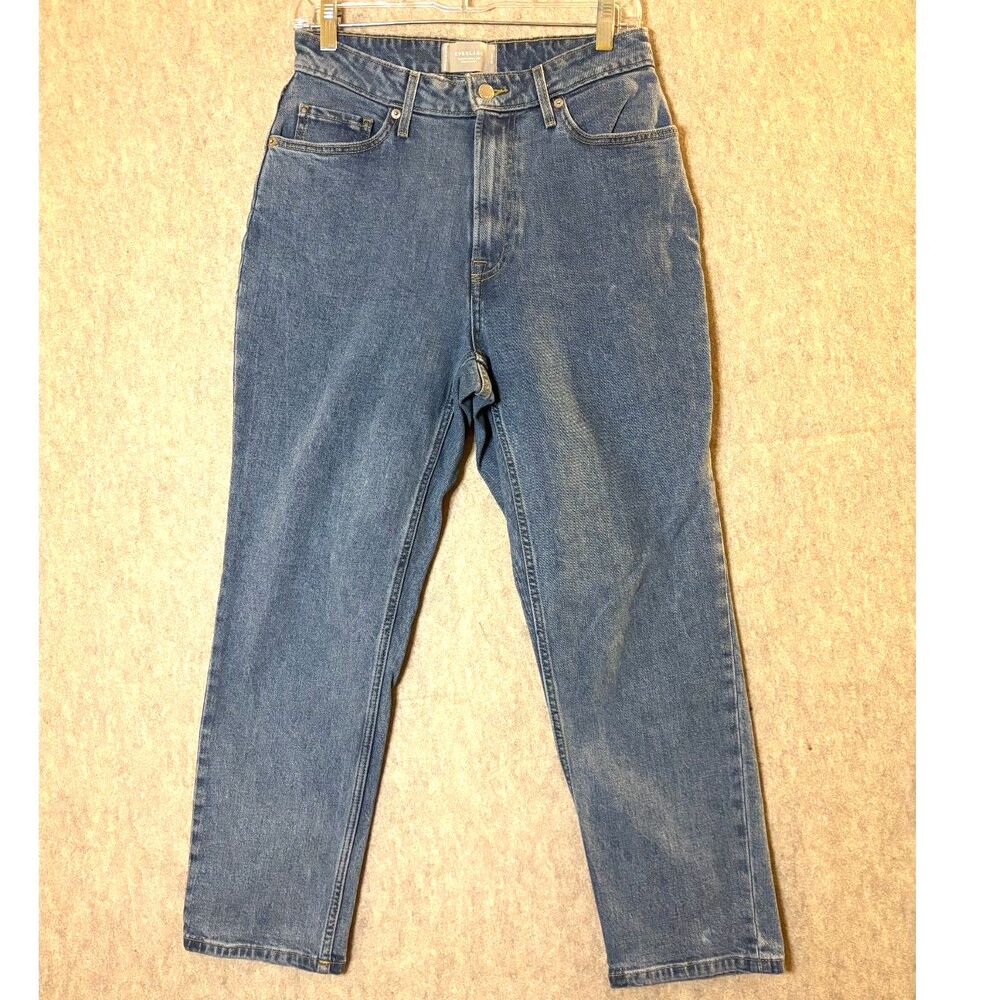 Everlane The Curvy Cheeky Jean Women’s 28 High Rise Crop Straight Leg
